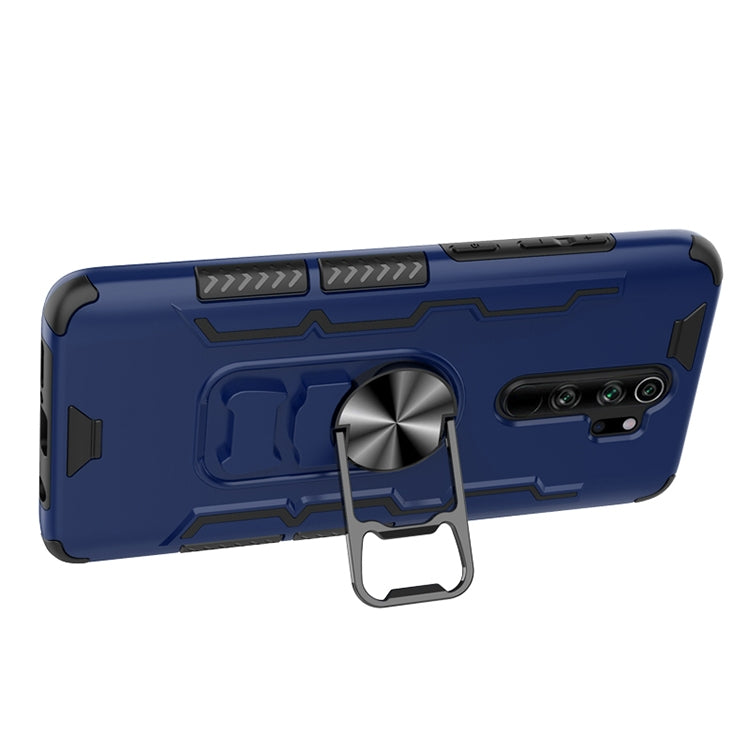 For Xiaomi Redmi Note 8 Pro Shockproof PC + TPU Protective Case with Beer Opener & Car Holder