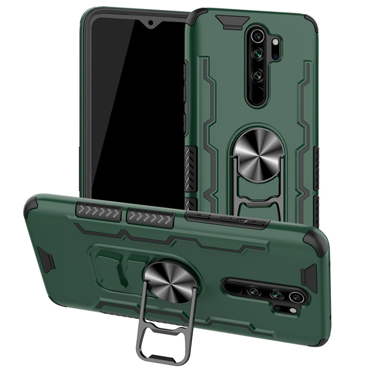 For Xiaomi Redmi Note 8 Pro Shockproof PC + TPU Protective Case with Beer Opener & Car Holder