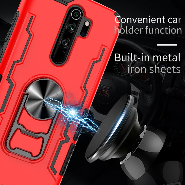 For Xiaomi Redmi Note 8 Pro Shockproof PC + TPU Protective Case with Beer Opener & Car Holder
