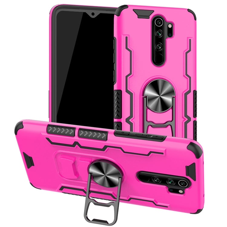 For Xiaomi Redmi Note 8 Pro Shockproof PC + TPU Protective Case with Beer Opener & Car Holder