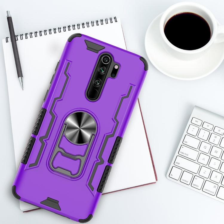 For Xiaomi Redmi Note 8 Pro Shockproof PC + TPU Protective Case with Beer Opener & Car Holder