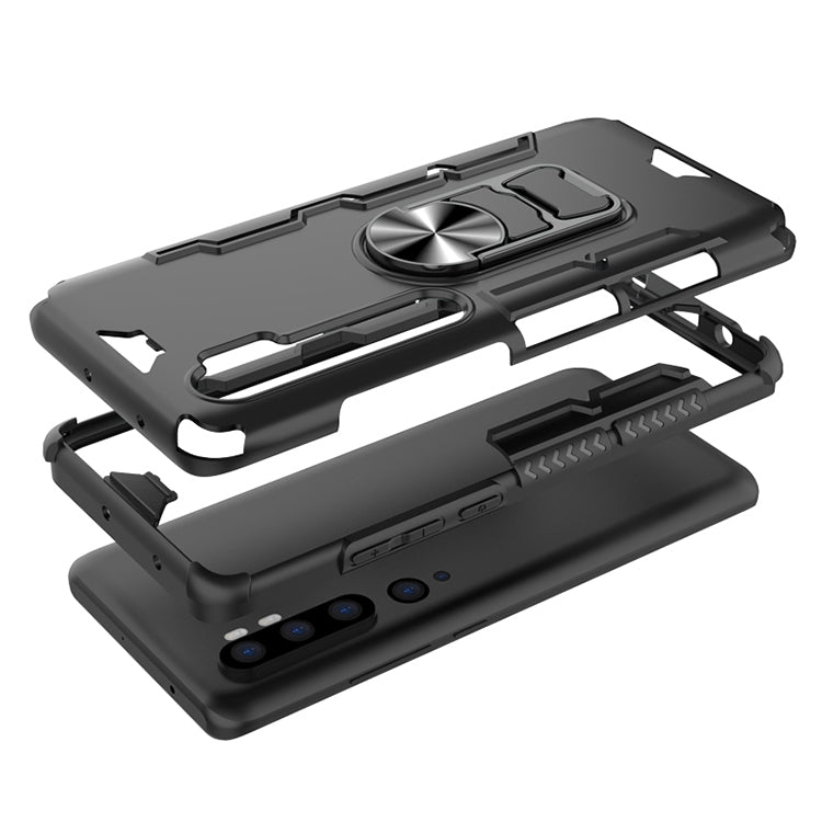 For Xiaomi Mi CC9 Pro / Mi Note 10 Shockproof PC + TPU Protective Case with Beer Opener & Car Holder