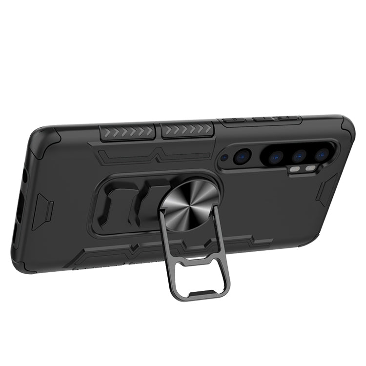 For Xiaomi Mi CC9 Pro / Mi Note 10 Shockproof PC + TPU Protective Case with Beer Opener & Car Holder