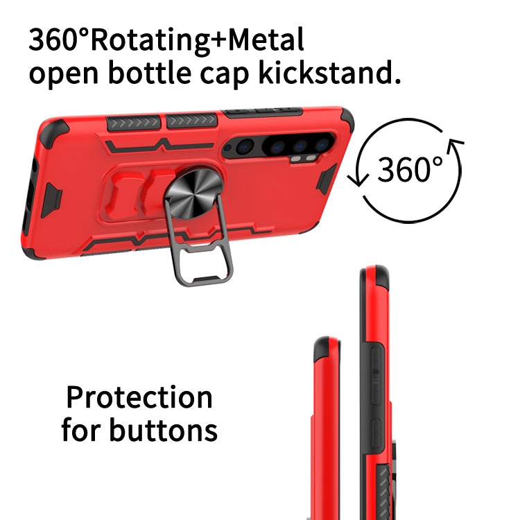 For Xiaomi Mi CC9 Pro / Mi Note 10 Shockproof PC + TPU Protective Case with Beer Opener & Car Holder