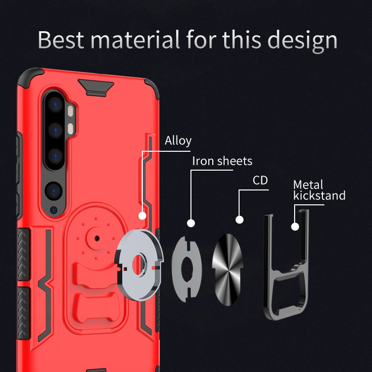 For Xiaomi Mi CC9 Pro / Mi Note 10 Shockproof PC + TPU Protective Case with Beer Opener & Car Holder