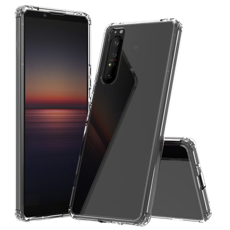 For Sony Xperia 1 II Scratchproof TPU + Acrylic Protective Case