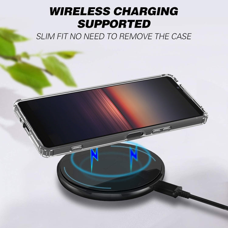 For Sony Xperia 1 II Scratchproof TPU + Acrylic Protective Case