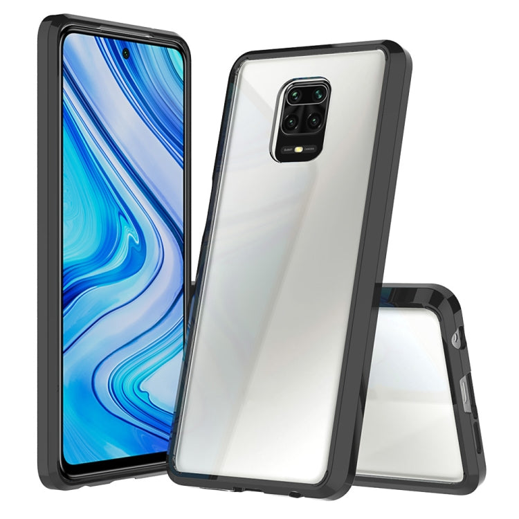 For Xiaomi Redmi Note 9S Scratchproof TPU + Acrylic Protective Case