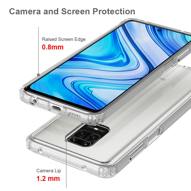 For Xiaomi Redmi Note 9S Scratchproof TPU + Acrylic Protective Case