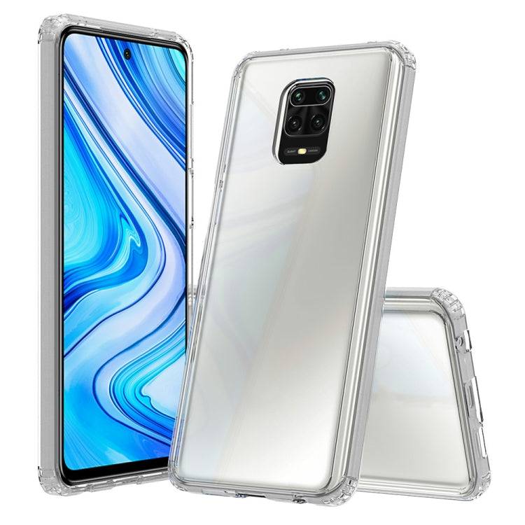 For Xiaomi Redmi Note 9S Scratchproof TPU + Acrylic Protective Case