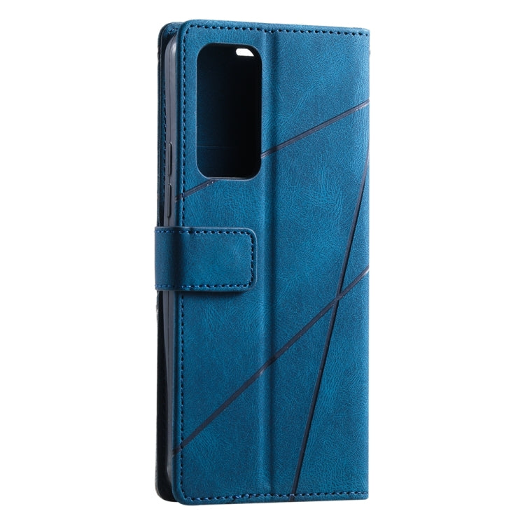 For Xiaomi Redmi 11 Prime 4G Skin Feel Splicing Leather Phone Case