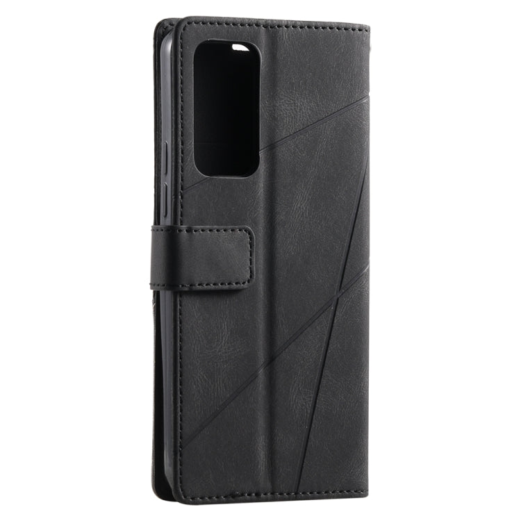 For Xiaomi Redmi 11 Prime 4G Skin Feel Splicing Leather Phone Case