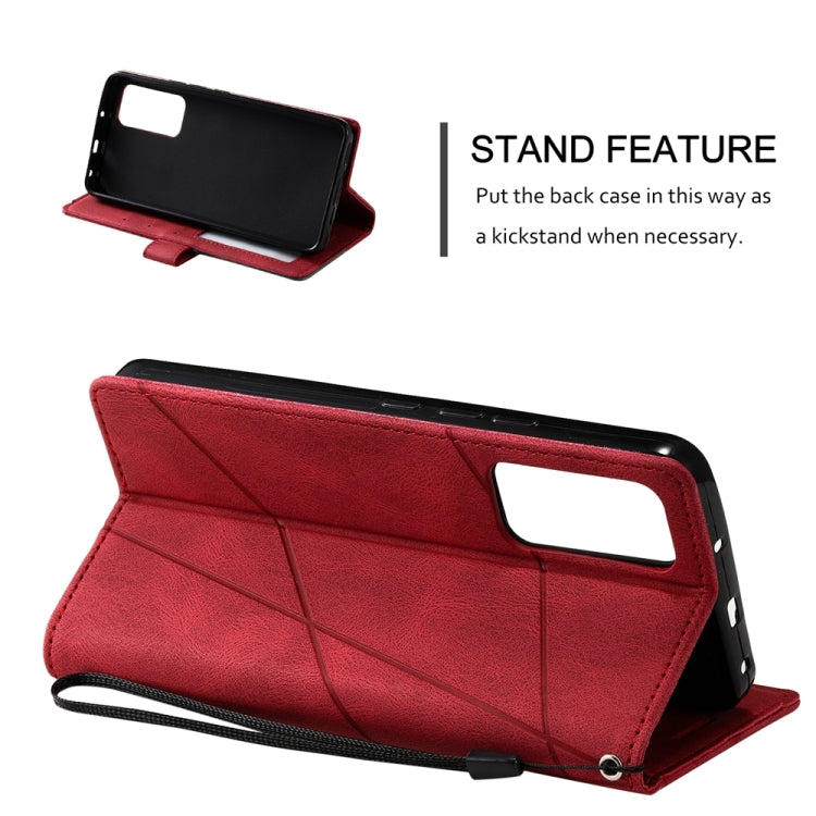 For Xiaomi 12 Lite Skin Feel Splicing Leather Phone Case