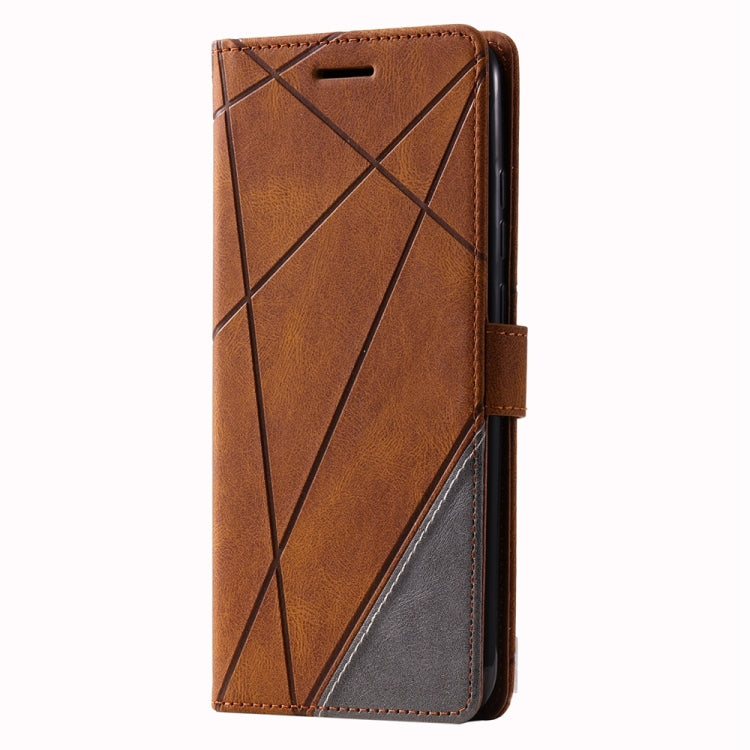 For Xiaomi Redmi A1 Skin Feel Splicing Leather Phone Case
