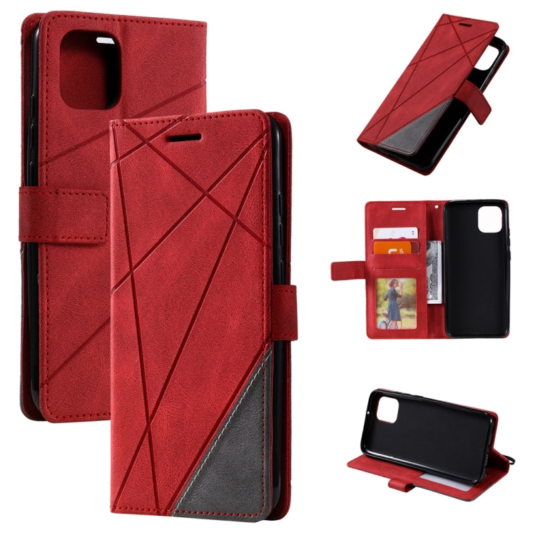 For Xiaomi Redmi A1 Skin Feel Splicing Leather Phone Case