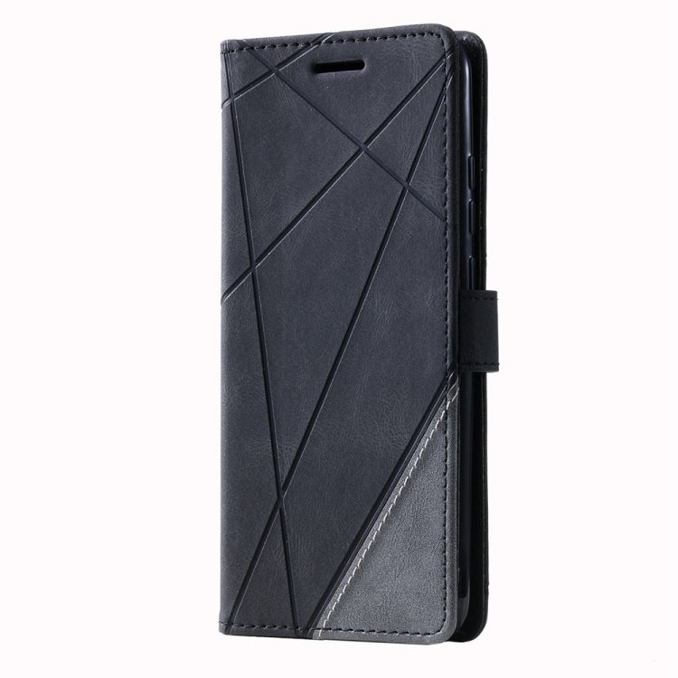 For Xiaomi Redmi A1 Skin Feel Splicing Leather Phone Case