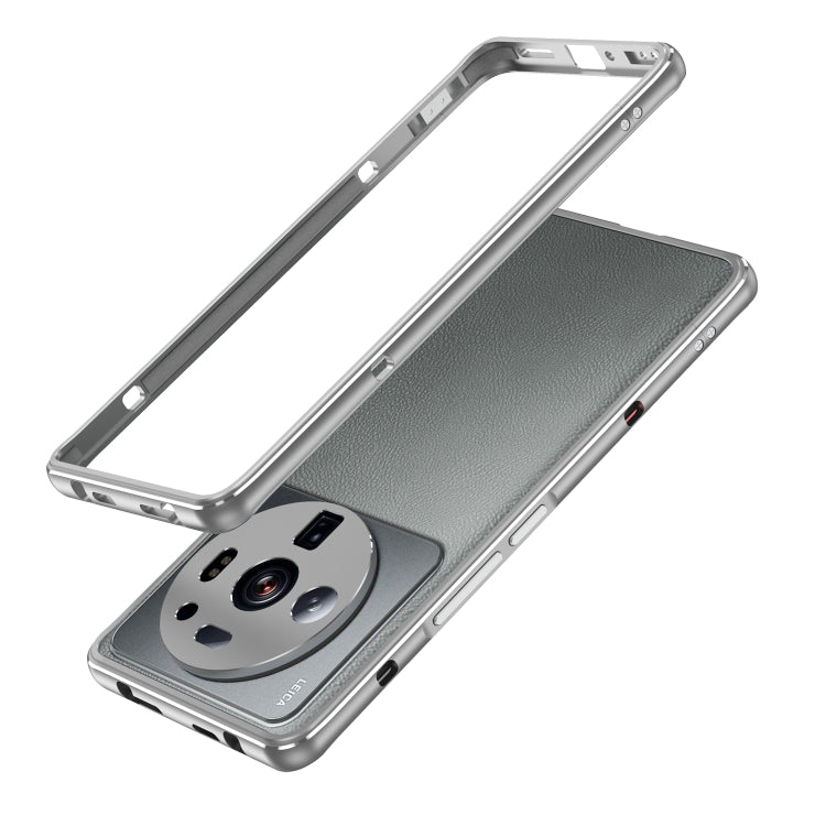 For Xiaomi 12S Ultra Aurora Metal Frame Protective Phone Case