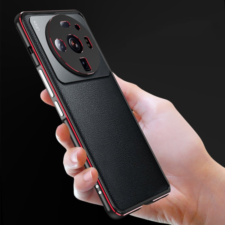 For Xiaomi 12S Ultra Aurora Metal Frame Protective Phone Case