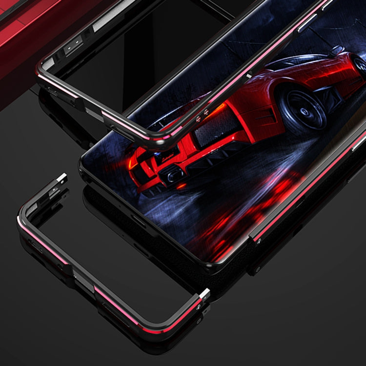 For Xiaomi 12S Ultra Aurora Metal Frame Protective Phone Case