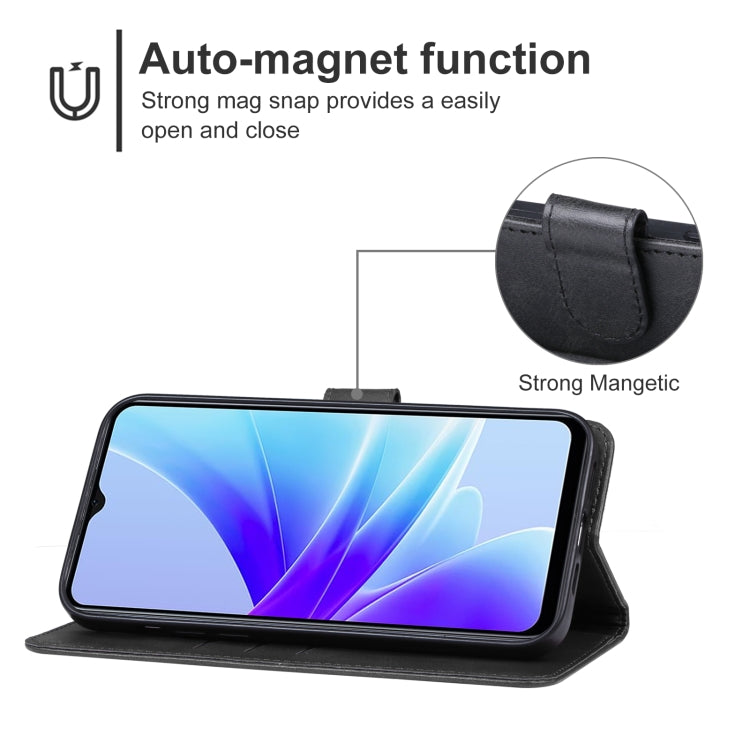 For OPPO A77 4G Leather Phone Case