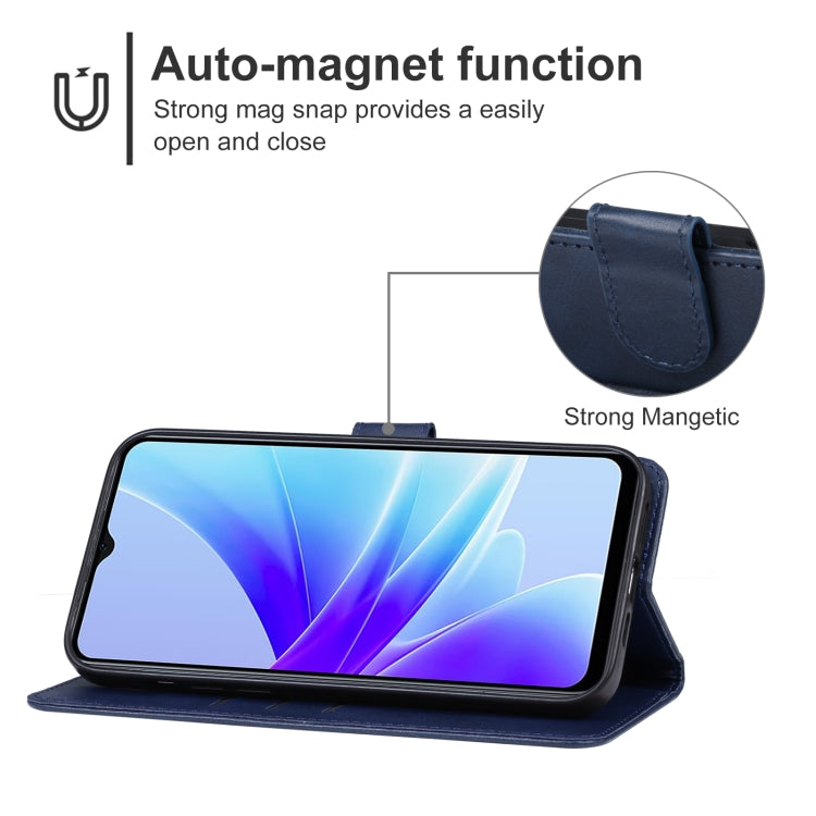 For OPPO A77 4G Leather Phone Case