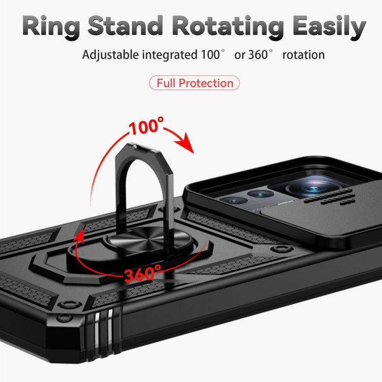 For Xiaomi 12T/12T Pro/Redmi K50 Ultra Sliding Camshield Holder Phone Case