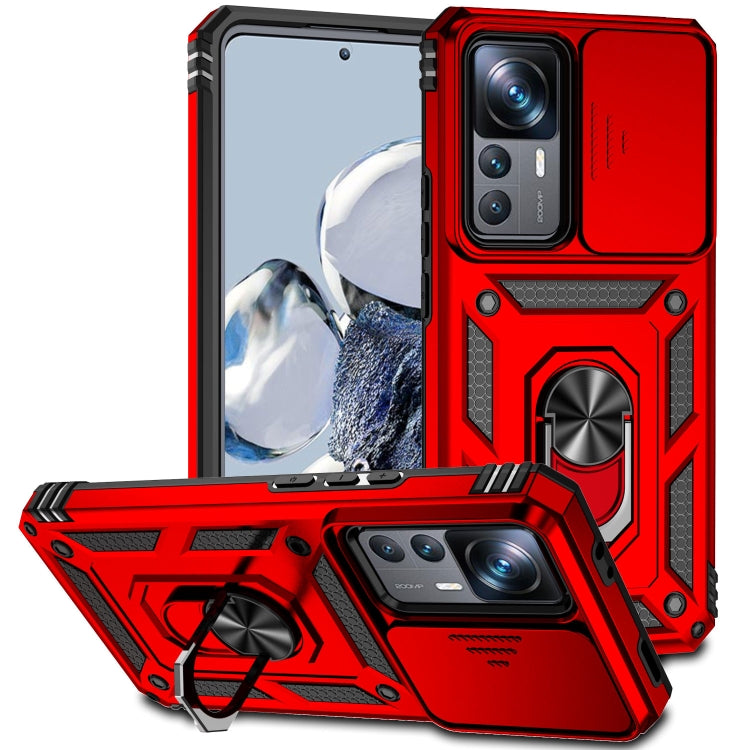 For Xiaomi 12T/12T Pro/Redmi K50 Ultra Sliding Camshield Holder Phone Case