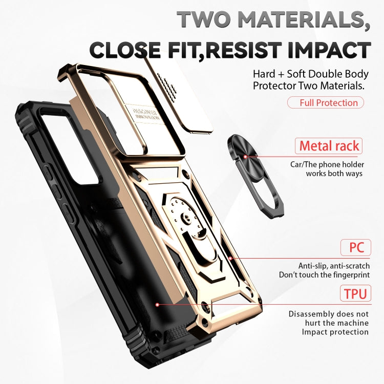 For Xiaomi 12T/12T Pro/Redmi K50 Ultra Sliding Camshield Holder Phone Case