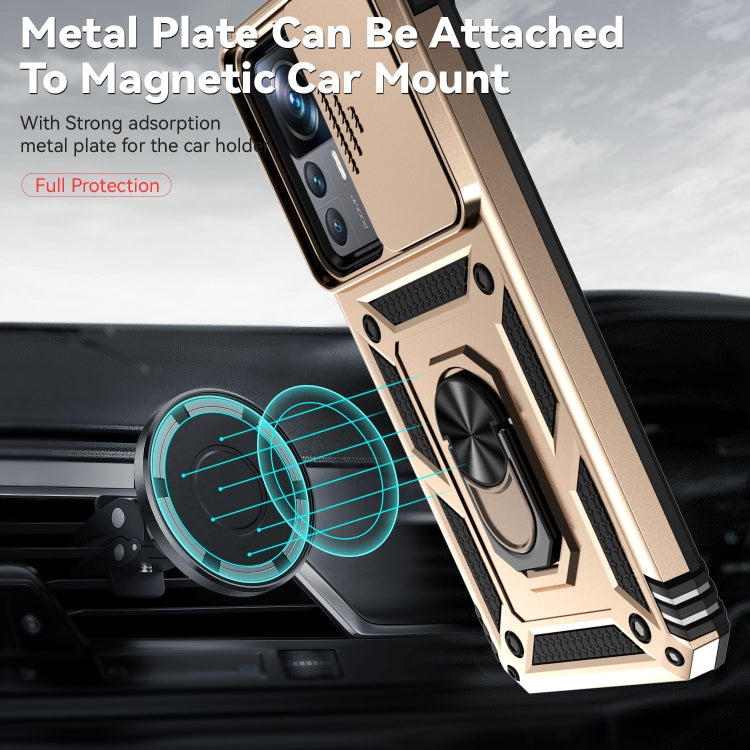 For Xiaomi 12T/12T Pro/Redmi K50 Ultra Sliding Camshield Holder Phone Case