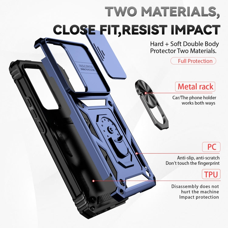 For Xiaomi 12T/12T Pro/Redmi K50 Ultra Sliding Camshield Holder Phone Case