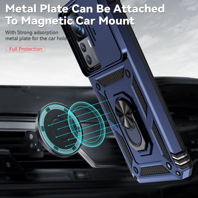 For Xiaomi 12T/12T Pro/Redmi K50 Ultra Sliding Camshield Holder Phone Case