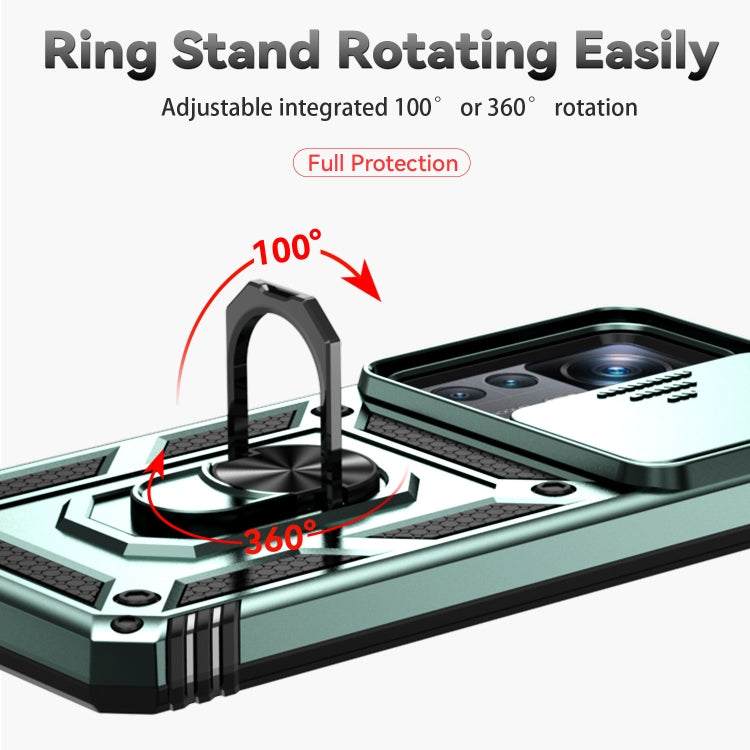 For Xiaomi 12T/12T Pro/Redmi K50 Ultra Sliding Camshield Holder Phone Case