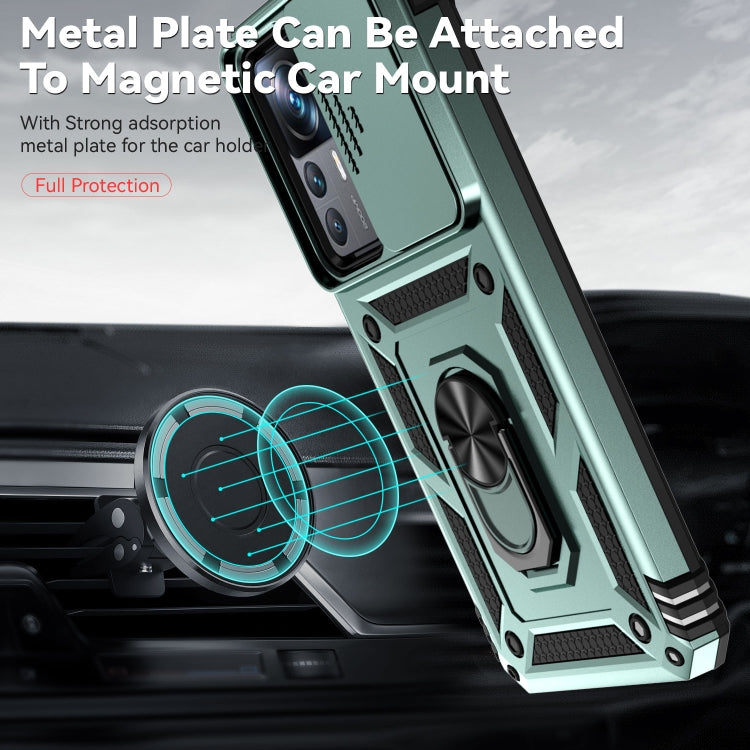 For Xiaomi 12T/12T Pro/Redmi K50 Ultra Sliding Camshield Holder Phone Case