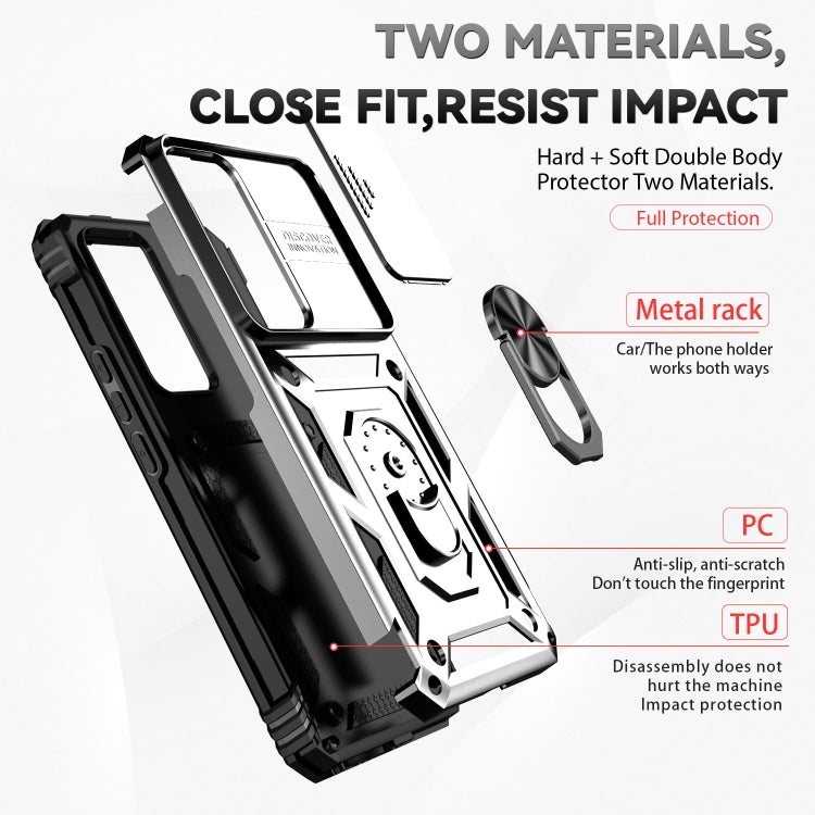 For Xiaomi 12T/12T Pro/Redmi K50 Ultra Sliding Camshield Holder Phone Case