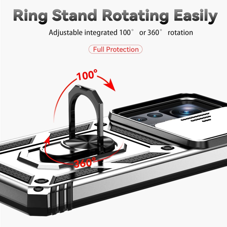 For Xiaomi 12T/12T Pro/Redmi K50 Ultra Sliding Camshield Holder Phone Case