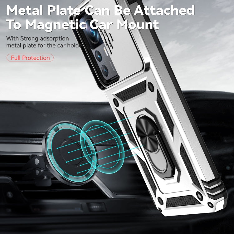 For Xiaomi 12T/12T Pro/Redmi K50 Ultra Sliding Camshield Holder Phone Case