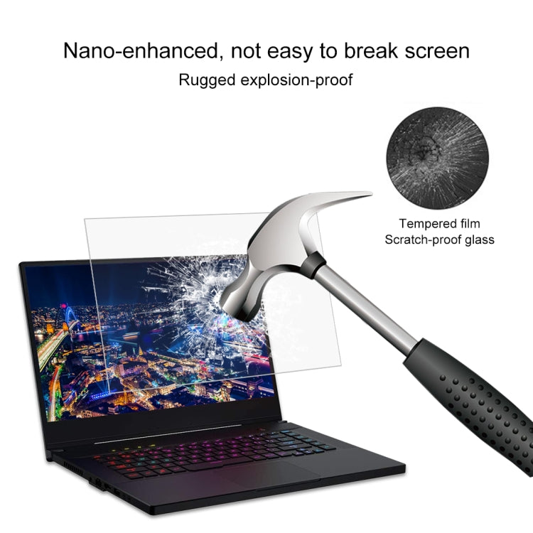 For ASUS ROG Zephyrus S (GX531) 15.6 inch Laptop Screen HD Tempered Glass Protective Film