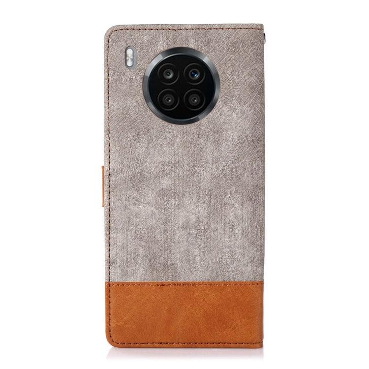 For Honor 50 Lite Splicing Leather Phone Case