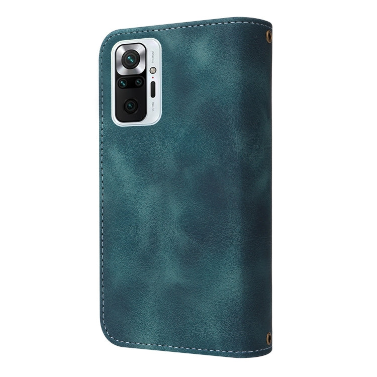 For Xiaomi Redmi Note 10 Pro 4G Multifunctional Card Slot Zipper Wallet Leather Phone Case