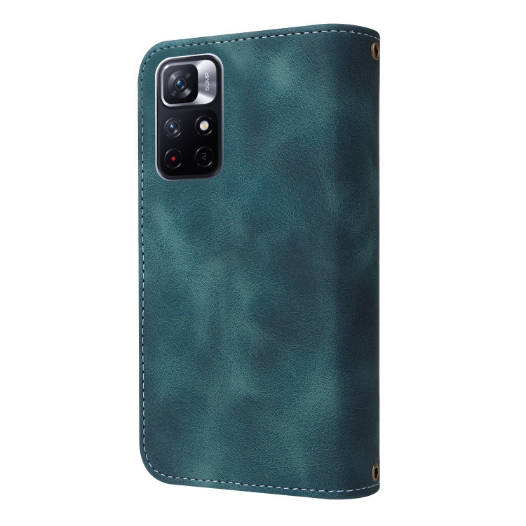 For Xiaomi Redmi Note 11 5G Multifunctional Card Slot Zipper Wallet Leather Phone Case