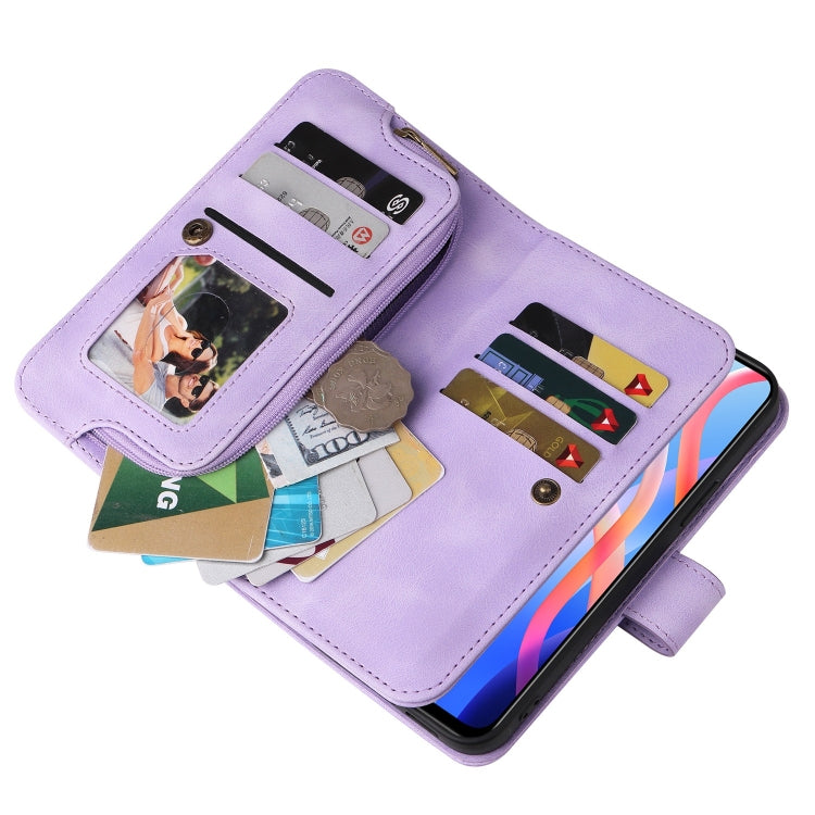 For Xiaomi Redmi Note 11 5G Multifunctional Card Slot Zipper Wallet Leather Phone Case