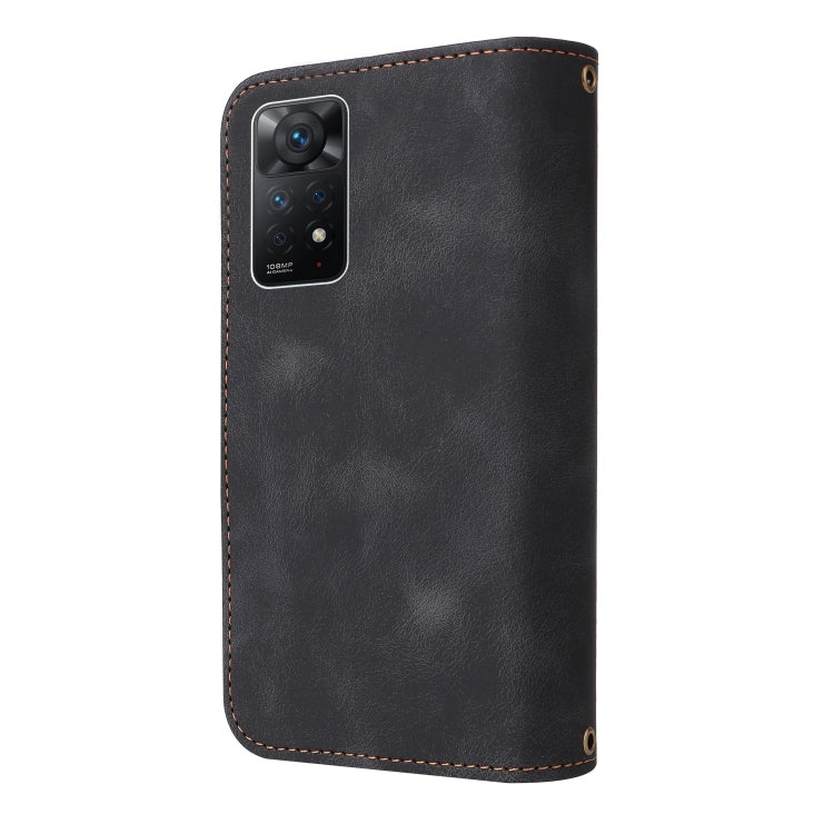 For Xiaomi Redmi Note 11 Pro Global Multifunctional Card Slot Zipper Wallet Leather Phone Case