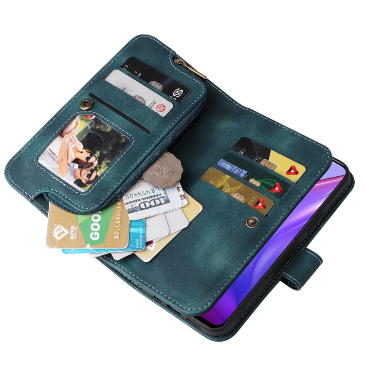 For Xiaomi Mi 10T 5G / 10T Pro 5G Multifunctional Card Slot Zipper Wallet Leather Phone Case