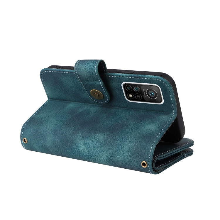 For Xiaomi Mi 10T 5G / 10T Pro 5G Multifunctional Card Slot Zipper Wallet Leather Phone Case