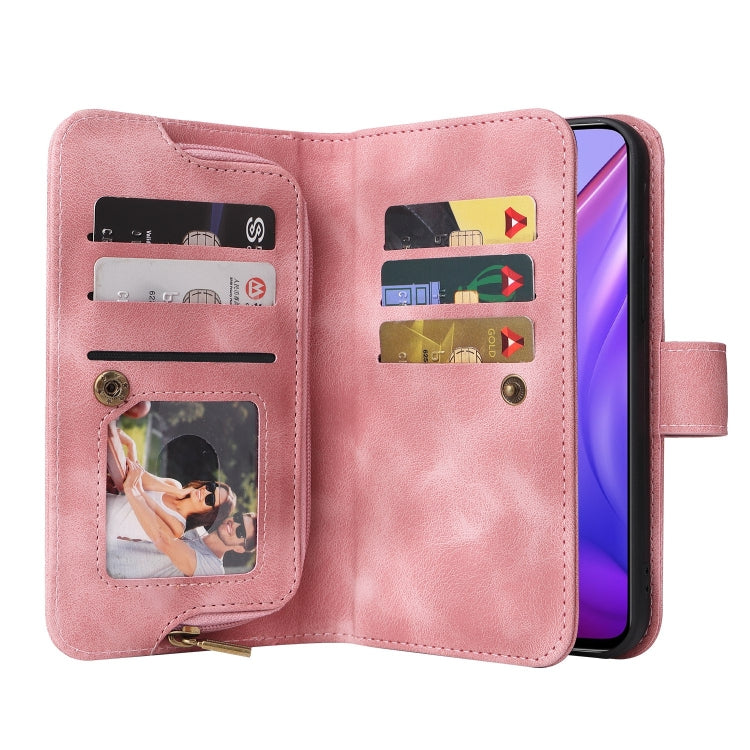 For Xiaomi Mi 10T 5G / 10T Pro 5G Multifunctional Card Slot Zipper Wallet Leather Phone Case