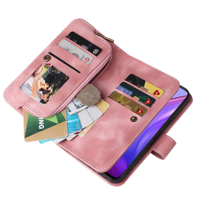For Xiaomi Mi 10T 5G / 10T Pro 5G Multifunctional Card Slot Zipper Wallet Leather Phone Case