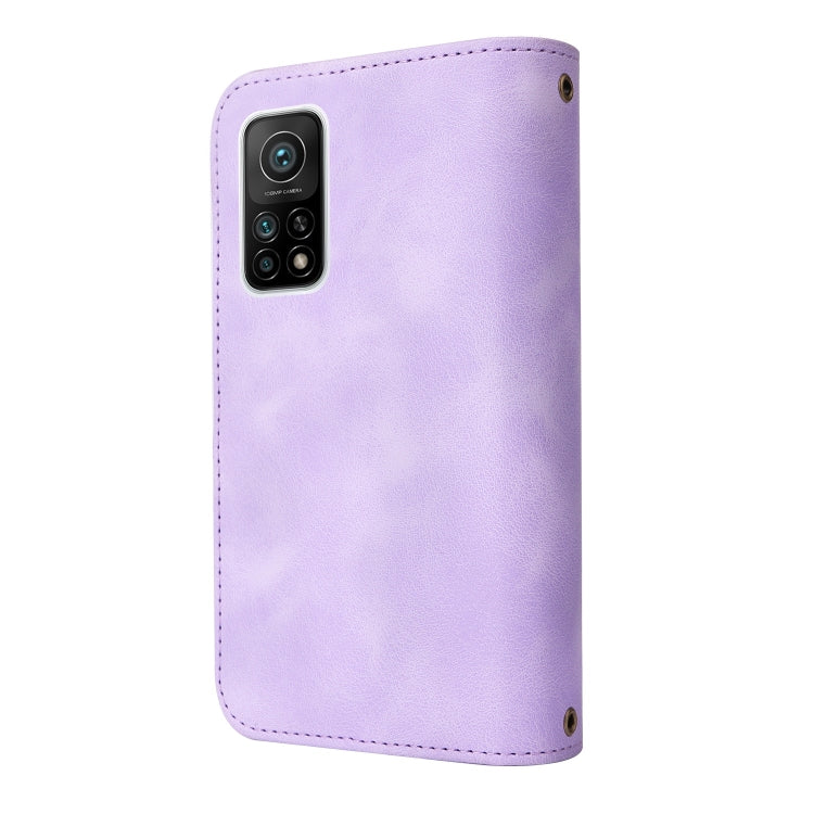 For Xiaomi Mi 10T 5G / 10T Pro 5G Multifunctional Card Slot Zipper Wallet Leather Phone Case