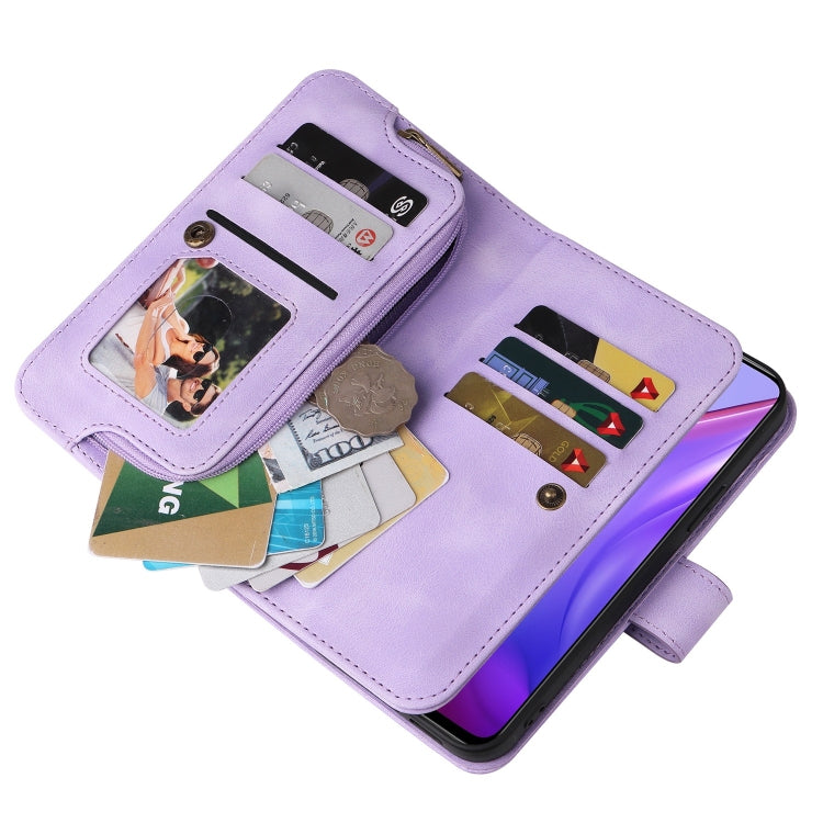 For Xiaomi Mi 10T 5G / 10T Pro 5G Multifunctional Card Slot Zipper Wallet Leather Phone Case
