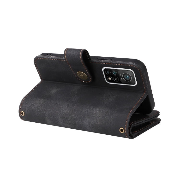 For Xiaomi Mi 10T 5G / 10T Pro 5G Multifunctional Card Slot Zipper Wallet Leather Phone Case