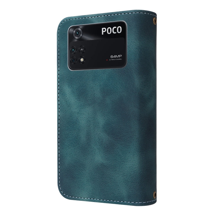 For Xiaomi Poco M4 Pro 5G Multifunctional Card Slot Zipper Wallet Leather Phone Case